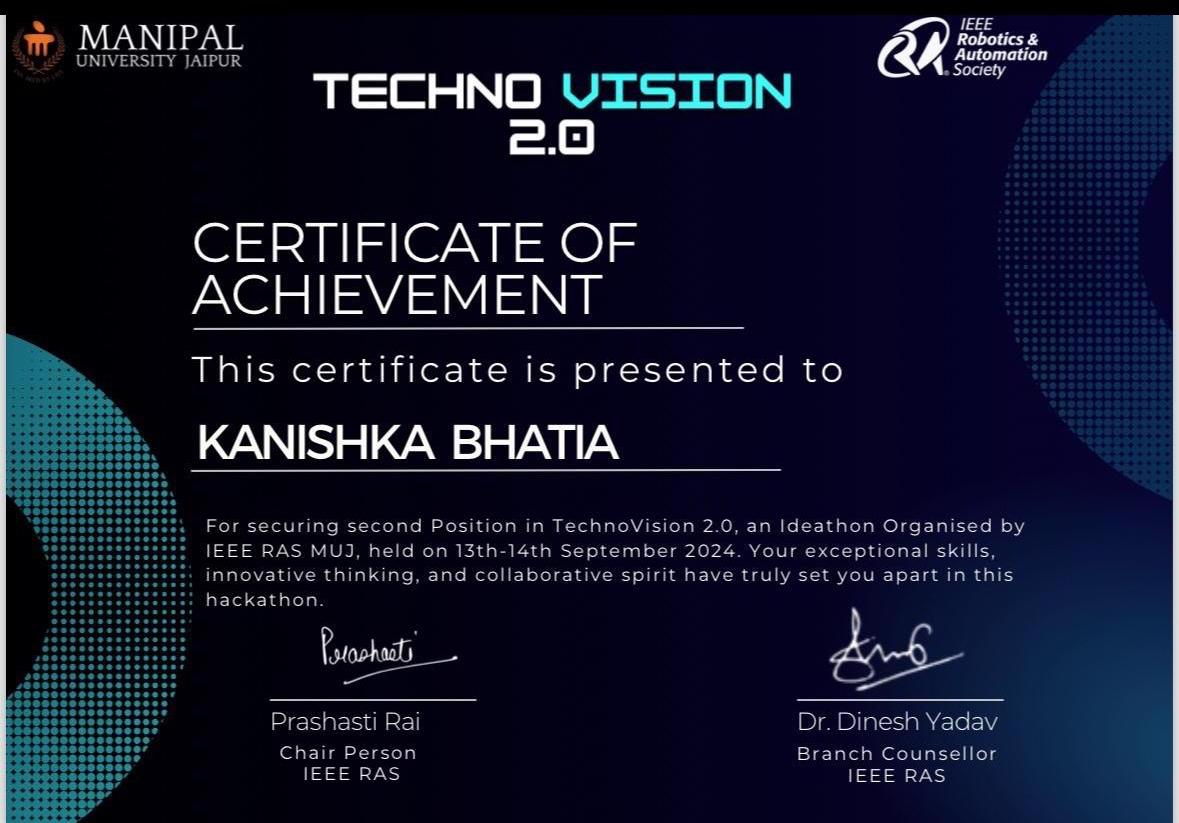 Technovision Runner-up